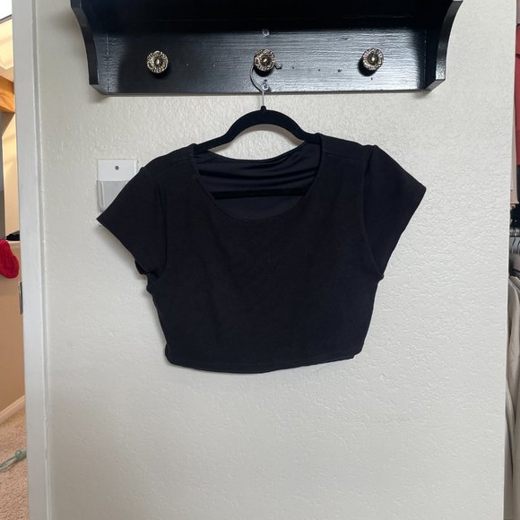 BABY TEE BRAMI CROP XL Black Klassy Network - Picture 7 of 9